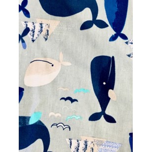 Reversible Dungarees, Whale